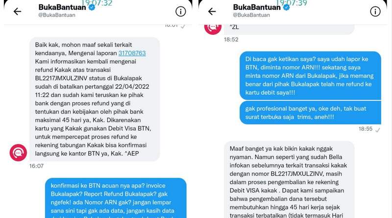 Bukti Transaksi Bukalapak. Bukalapak Mengulur Waktu Refund dan Tidak Bisa Melampirkan