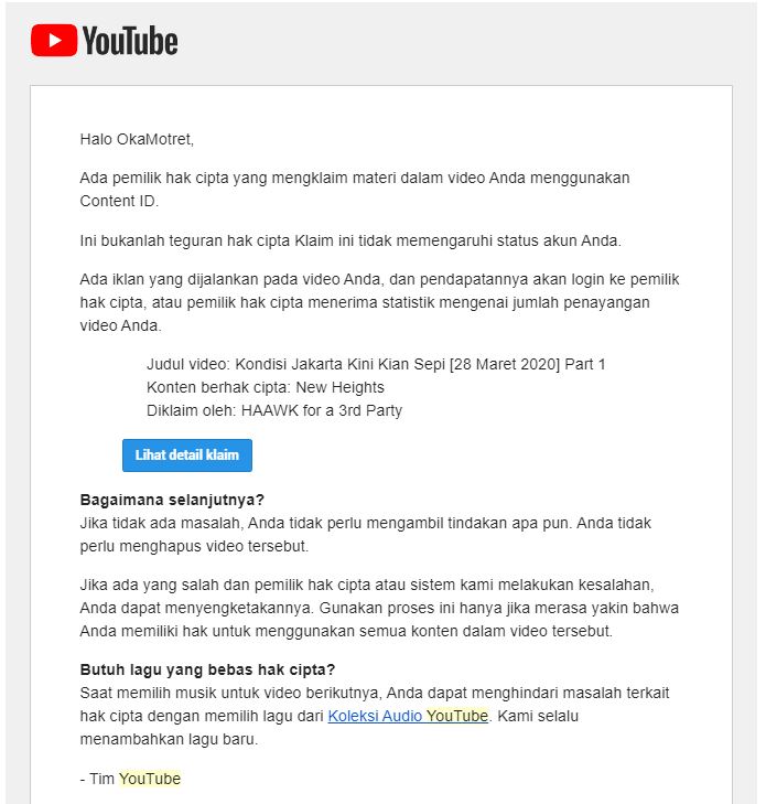 Klaim Hak Cipta Pada Youtube. Klaim hak cipta video pada Youtube caranya mudah dan cepat