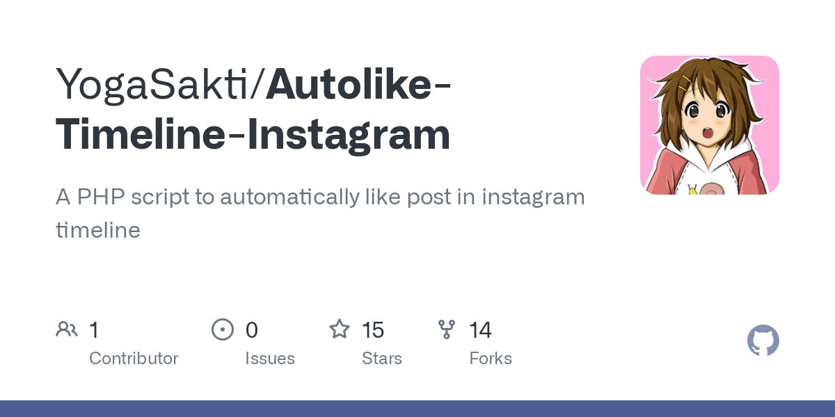 Auto Like Post Instagram. YogaSakti/Autolike-Timeline-Instagram: A PHP script to ...