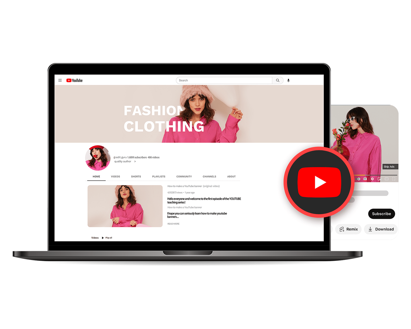 Membuat Youtube Banner. Pembuat Spanduk YouTube Gratis Online [Termasuk Template]