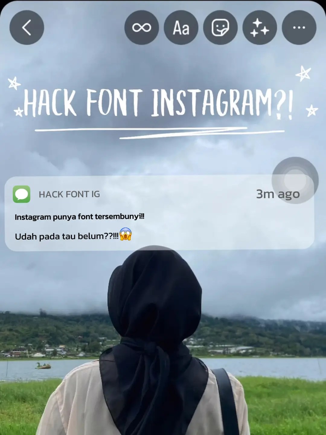 Nama Font Ig. HACK FONT INSTAGRAM || FONT TERSEMBUNYI IG