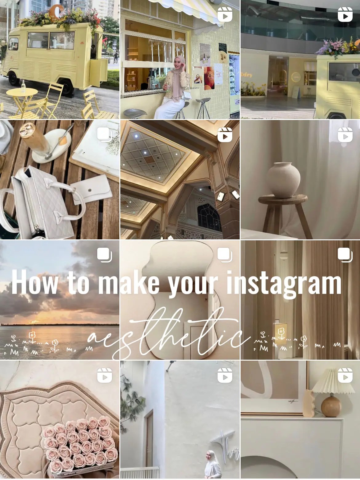 Aesthetic Feed Instagram. How to make your instagram feed aesthetic