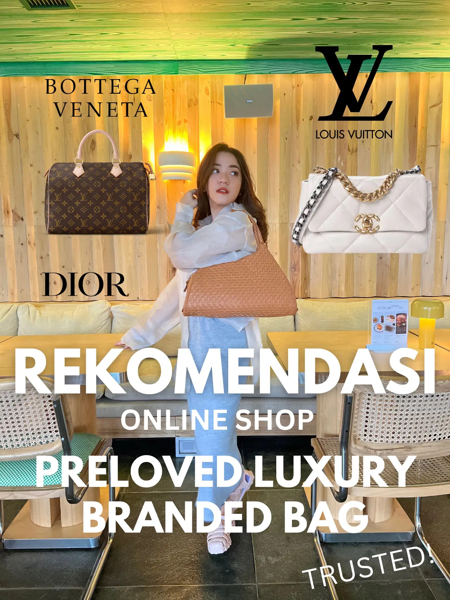 Online Shop Tas Branded Terpercaya Di Instagram. Rekomendasi Onlineshop Preloved luxury branded bag