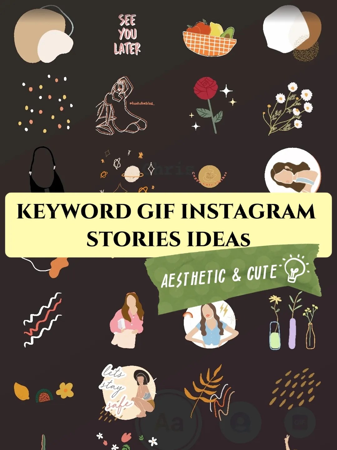 Instagram Gif Keywords. KEYWORD GIF INSTAGRAM STORIES IDEAs.