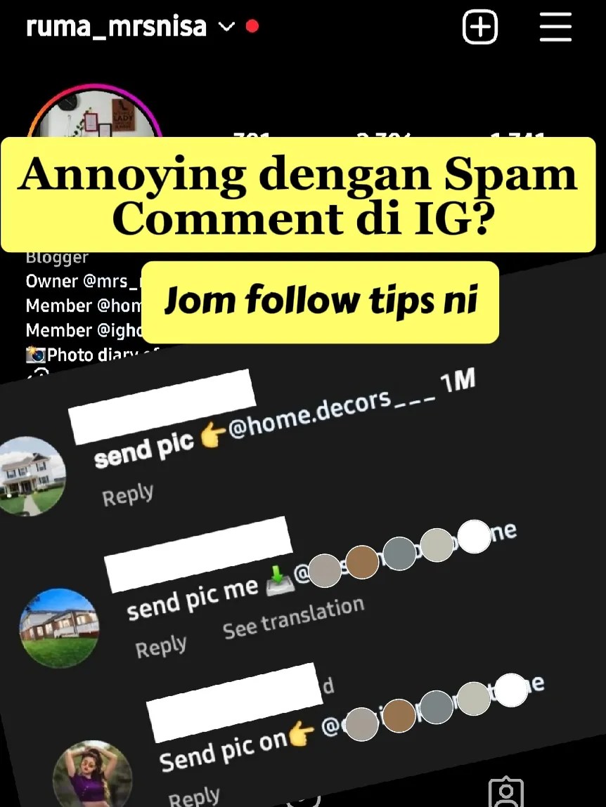 Cara Delete Comment Di Instagram. Tips remove Spam Comment di IG