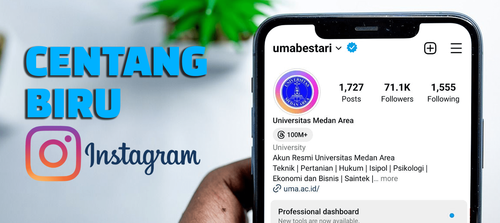 Apa Arti Centang Biru Di Instagram. Pentingkah Centang Biru Instagram?