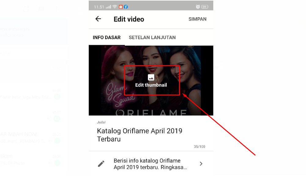 Cara Ganti Thumbnail Youtube Lewat Android. Cara Mengganti Thumbnail Youtube di HP dan PC