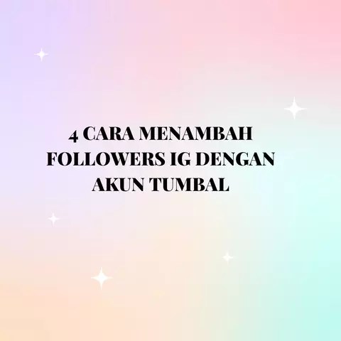 Followers Akun Tumbal. 4 Cara Menambah Followers IG dengan Akun Tumbal – Jasa Sosial