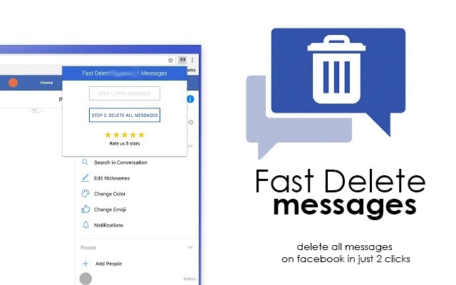 Facebook Delete All Messages. 2 Cara Menggunakan Facebook Fast Delete Messages, Cara Cepat