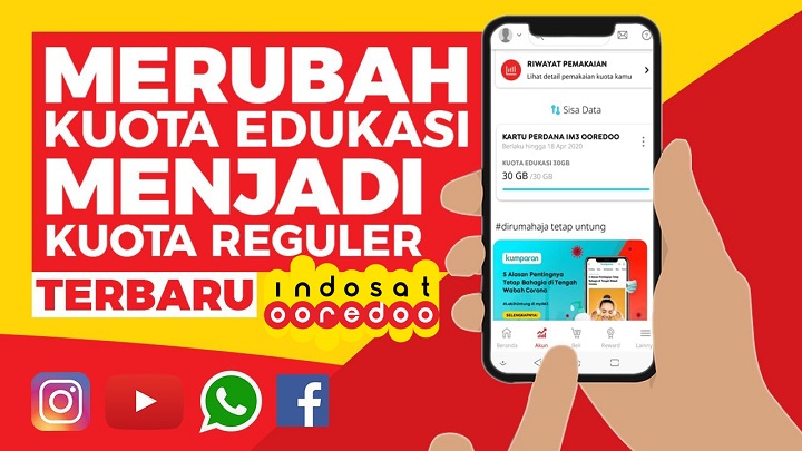 Cara Ubah Kuota Edukasi Indosat Jadi Reguler. Cara Aktifkan dan Merubah Kuota Edukasi Indosat Menjadi Kuota