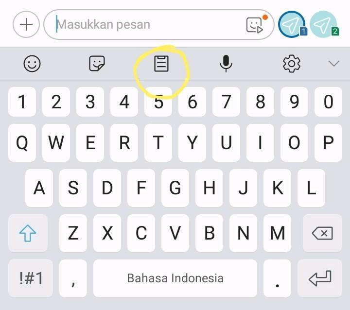 Dimana Letak Clipboard. Mengaktifkan fitur Clipboard di Samsung Keyboard