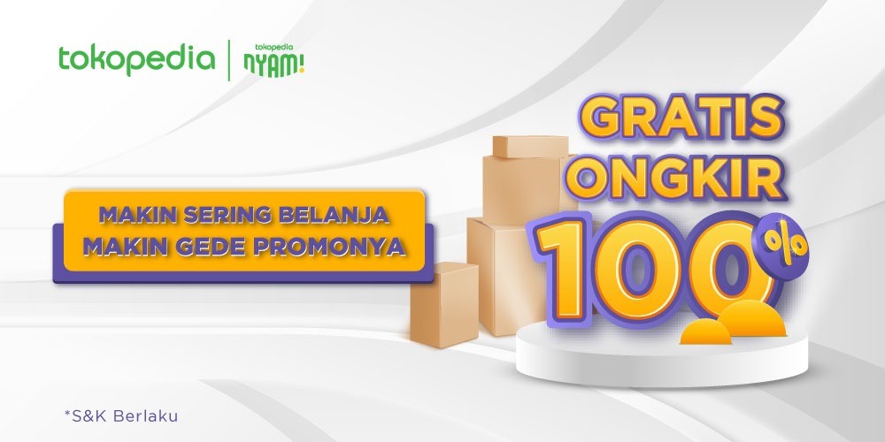 Tokopedia Free Ongkir. Belanja di Tokopedia Ada Promo GRATIS ONGKIR 100% Dengan