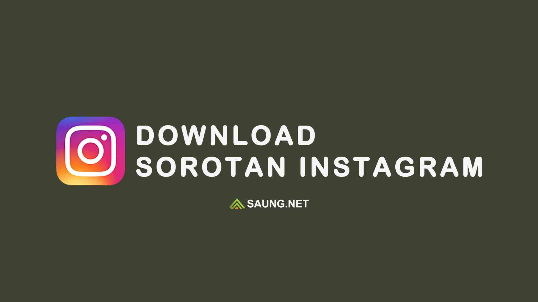 8 Cara Mendownload Sorotan Ig : Instagram