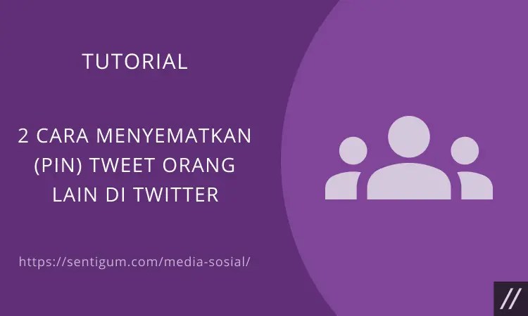 Cara Membuat Pin Twitter. 2 Cara Menyematkan (Pin) Tweet Orang Lain di Twitter