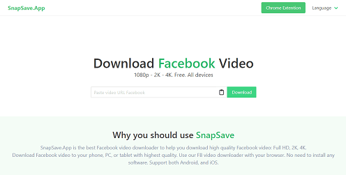 Video Downloader Ss. Download Video Facebook