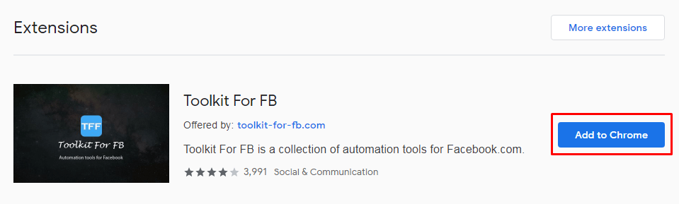 Toolkit Fb By Plugex. Cara Install Extensions Auto Facebook, Toolkit For FB