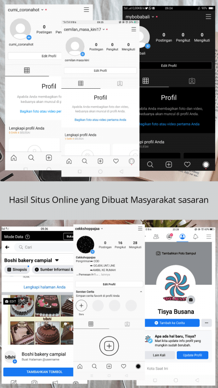 2 Akun Instagram Dalam 1 Facebook. SIM KKN