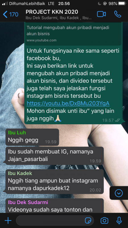 Cara Membuat Akun Grup Di Ig. SIM KKN