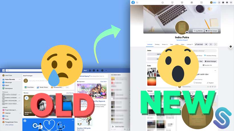 Cara Merubah Tampilan Facebook Di Hp. cara Merubah Tampilan Facebook Klasik ke Facebook Baru