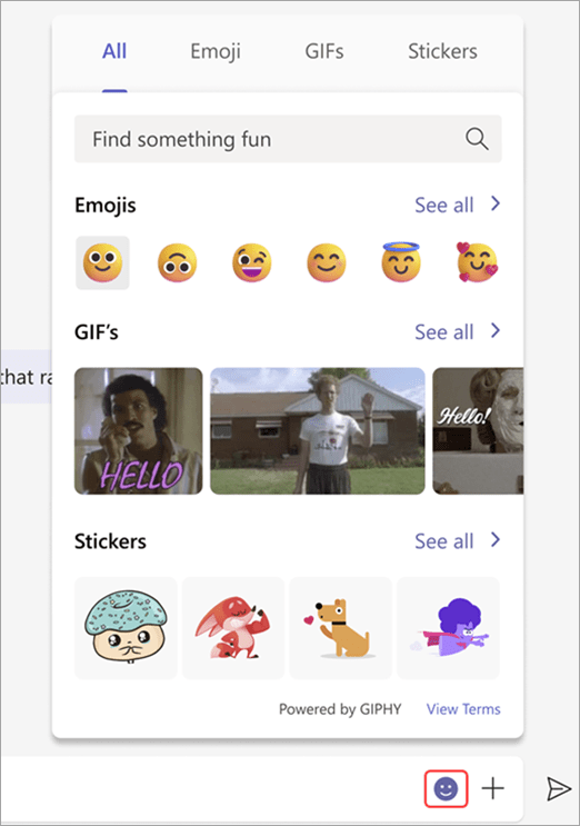 Cara Menghapus Emoticon Di Facebook. Mengirim emoji, GIF, atau stiker di Microsoft Teams
