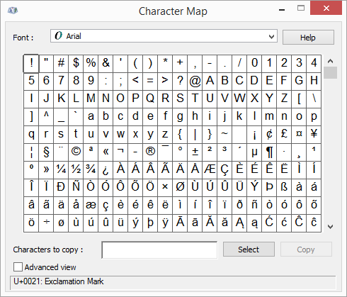 Cara Buat Simbol Di Fb. Menyisipkan simbol dan karakter berbasis ASCII atau Unicode Latin