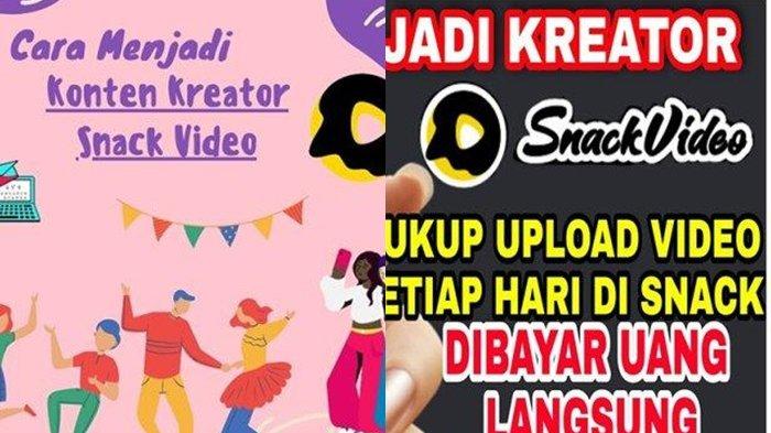 Jam Fyp Snack Video. Cara Daftar Jadi Kreator Snack Video, Upload Video Bakat dan