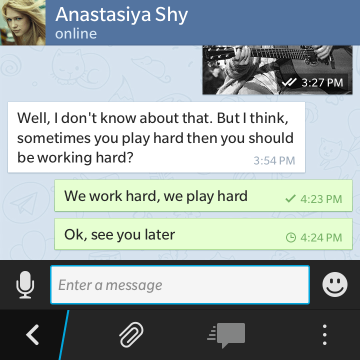 Tanda Pesan Sudah Dibaca Di Telegram. Apa tanda centang di Telegram