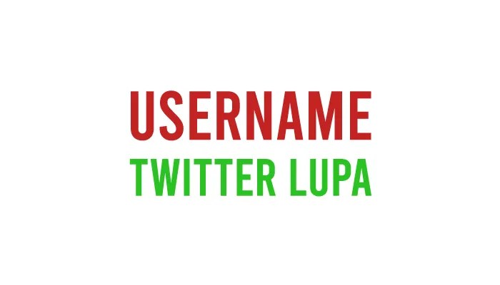 Lupa Nama Akun Twitter. Cara Mengetahui Username Twitter Yang Lupa Dengan Mudah