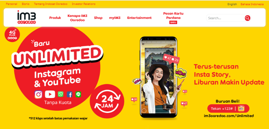 Cara Membuka Facebook Gratis Indosat. Cara Menggunakan Kuota Utama Indosat Unlimited 2020