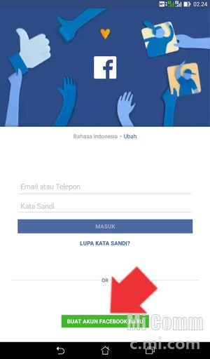 Daftar Facebook Di Android. Kini, Buat Akun Facebook Baru Di Android Xiaomi Tidak Sampai 5