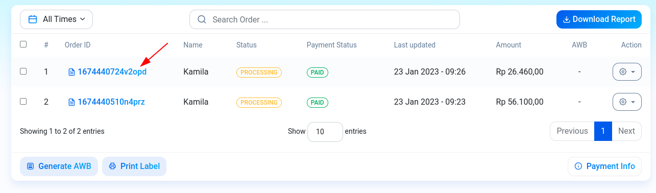 Cara Membuat Awb. Cara Generate AWB di Utas