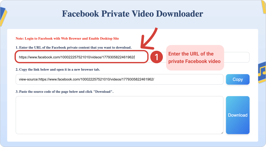 Download Video Fb Yang Di Privasi. Download Video Private Facebook Tanpa Aplikasi