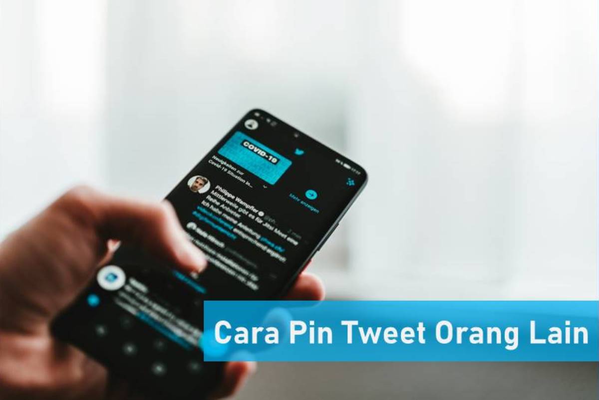 Cara Membuat Pin Twitter. Cara Pin Tweet Orang Lain di Twitter Kita