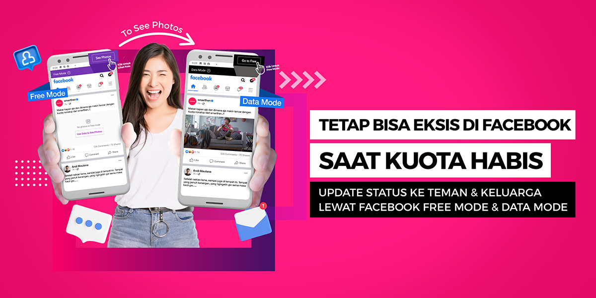 Melihat Catatan Di Facebook. Gratis Akses Facebook untuk Pelanggan Smartfren