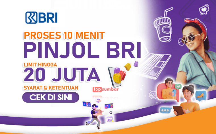 Bri Ceria Tokopedia. Pinjol BRI Bunga cuma 1,4 Persen, Mau Belanja di Tokopedia