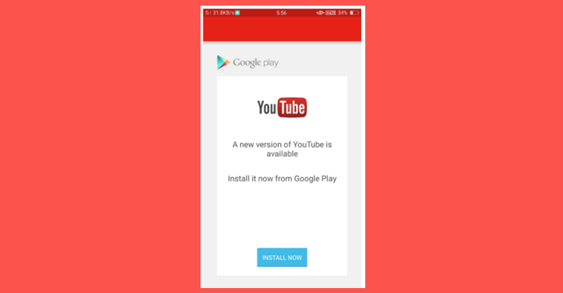 Cara Mengatasi Youtube Selalu Minta Update. 4 Cara mengatasi youtube selalu minta update