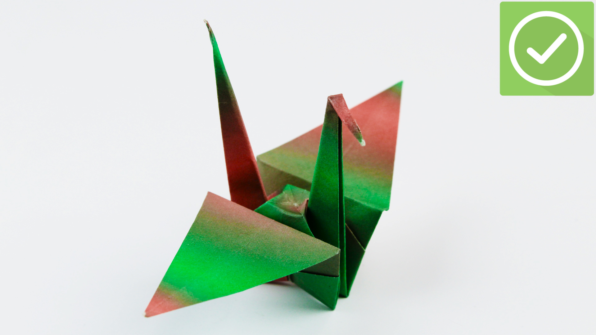 Cara Buat Burung Origami. Cara Melipat Bangau Kertas (dengan Gambar)